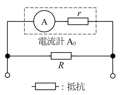 第四級アマチュア無線技士 試験問題例題 No.3 問24の図