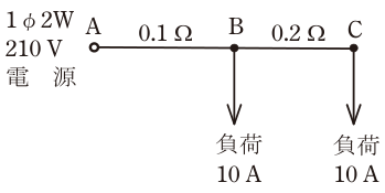 第一種電気工事士(学科) 令和6年度下期 第6問の図