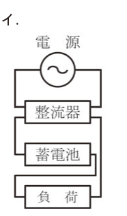 第一種電気工事士（学科） 令和7年度下期 第13問の選択肢1の図